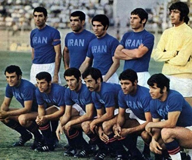 عکس: تیم ملی فوتبال ایران با لباسی با رنگی عجیب