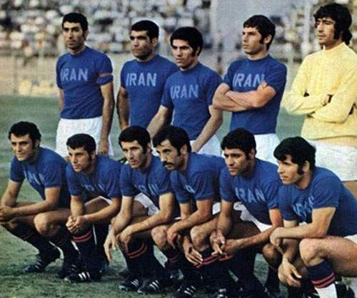 تیم ملی فوتبال ایران با لباسی با رنگی عجیب +عکس
