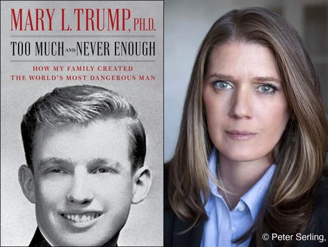 ماری ترامپ، برادرزاده دونالد ترامپ ، در کتاب تازه خود که بخش هایی از آن دیروز، سه شنبه، منتشر شد ادعاهایی جالب و جدید در مورد خانواده ترامپ دارد.