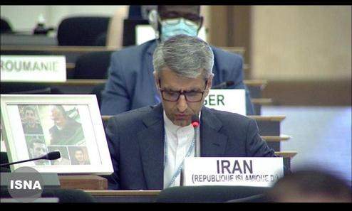 عکس ژنرال ایرانی در سازمان ملل