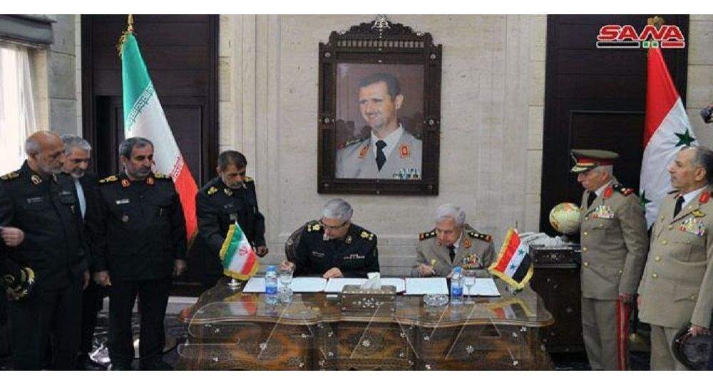 قرارداد نظامی ایران و سوریه همراه با استقبال روسیه
