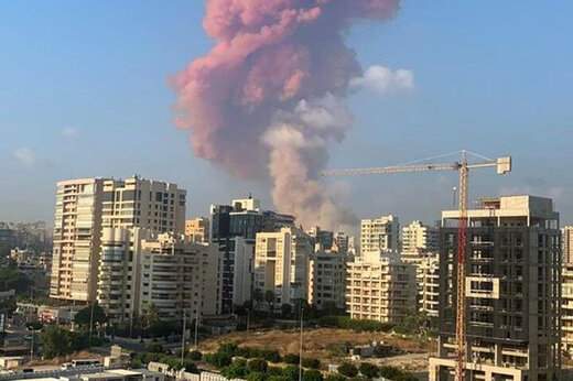 ببینید ؛ قدرت تخریب موج انفجار در بیروت
