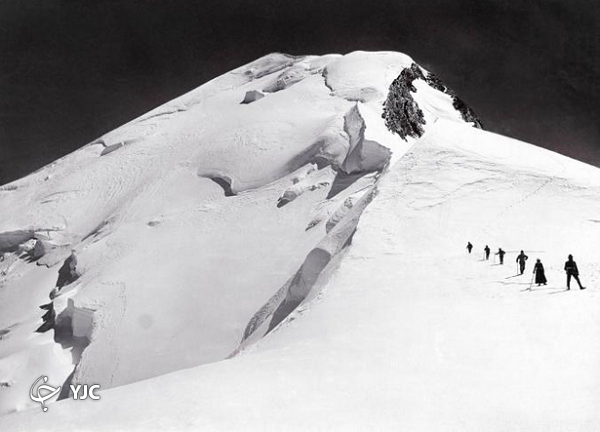 اسکی روی بلندترین کوه اروپا +عکس