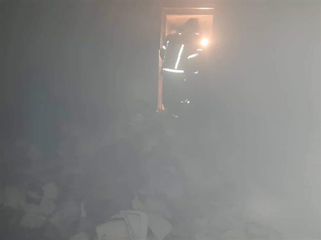 آتش سوزی بیمارستان در خیابان سرهنگ سخایی