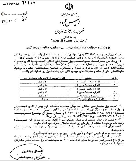 قیمت برق پرمصرف‌ها گران شد +سند