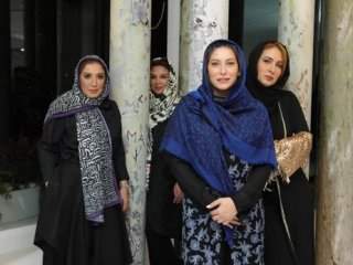شام ایرانی زنان بازیگر در خانه فریبا نادری +عکس