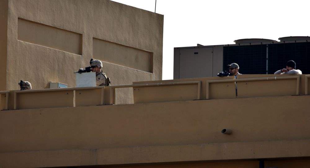 سفارت آمریکا در حال انجام اقدامات مشکوک در بغداد