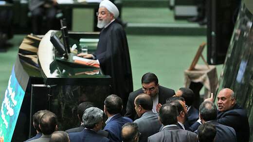 مخالفت مجلس با با حضور مجازی روحانی در جلسه رای اعتماد