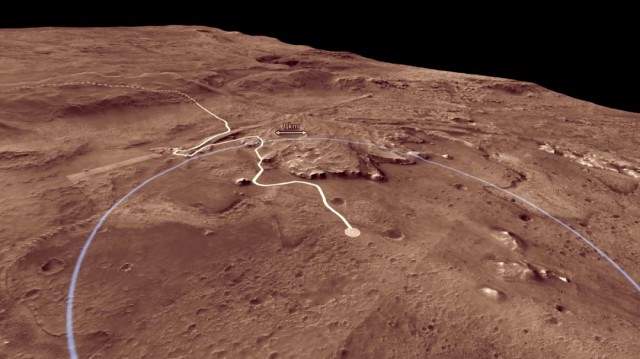 کشف حوضچه‌های شور در مریخ