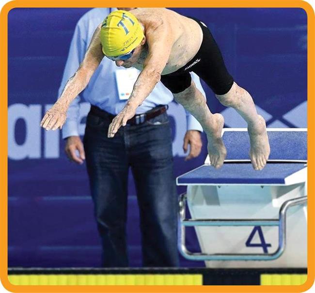 رکوردشکنی شناگر 99 ساله استرالیایی+عکس