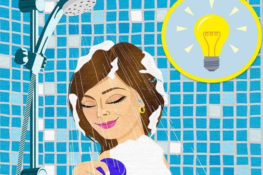 چرا خلاقانه ترین ایده ها در حمام به سراغ مان می آید؟