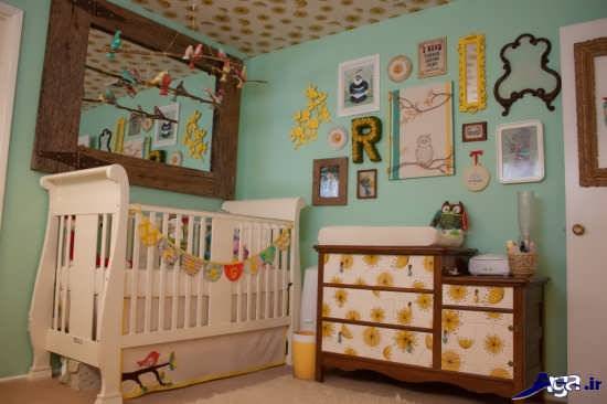 تزیین زیبای اتاق نوزاد