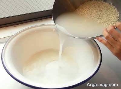 روش های تقویت مو به کمک آب برنج