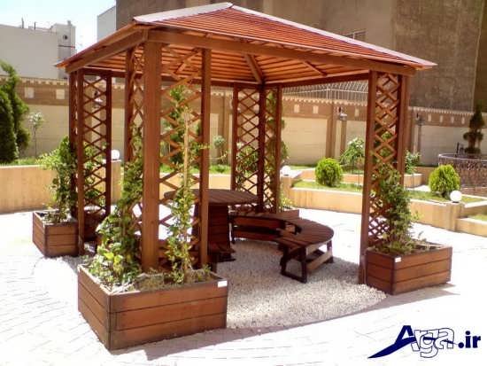 آلاچیق چوبی