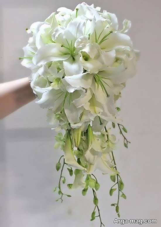 انواع دسته گل لیلیوم برای عروسی