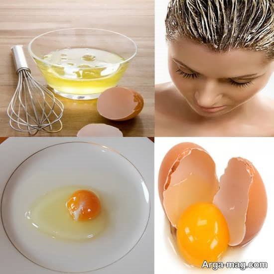 خواص شگفت انگیز سفیده تخم مرغ برای رفع چربی مو