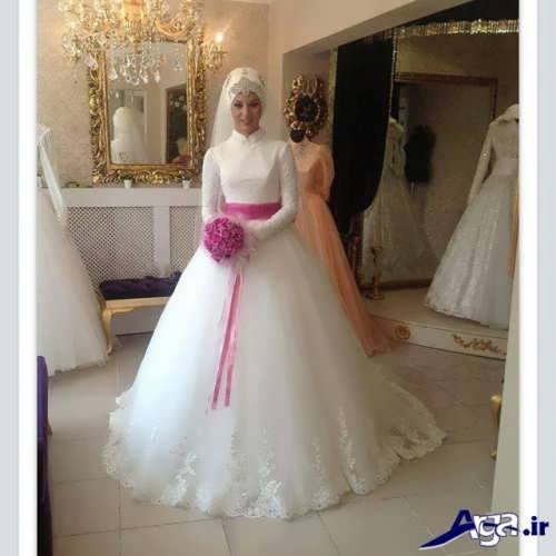 لباس عروس پوشیدن و زیبا 