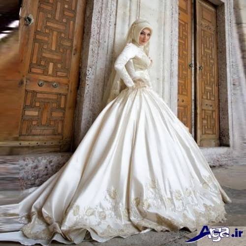 لباس عروس پفی 