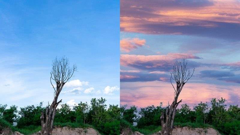 هوش مصنوعی فتوشاپ تغییر آسمان در تصاویر را ممکن کرد
