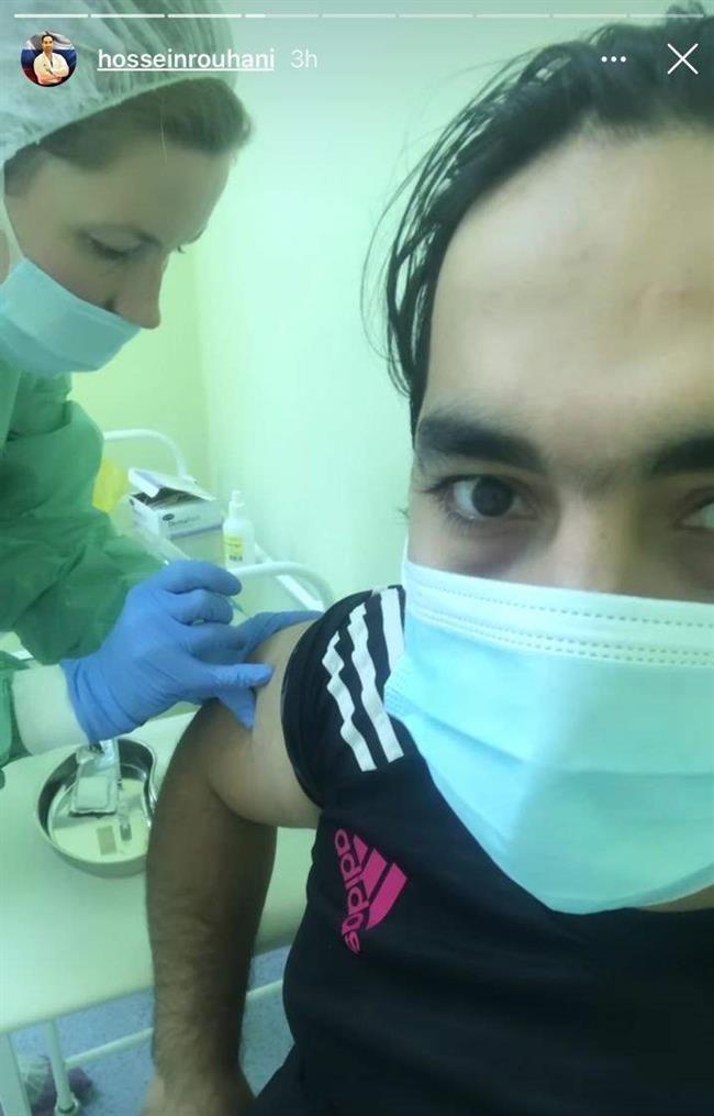 تزریق واکسن کرونا روی اولین ورزشکار ایرانی