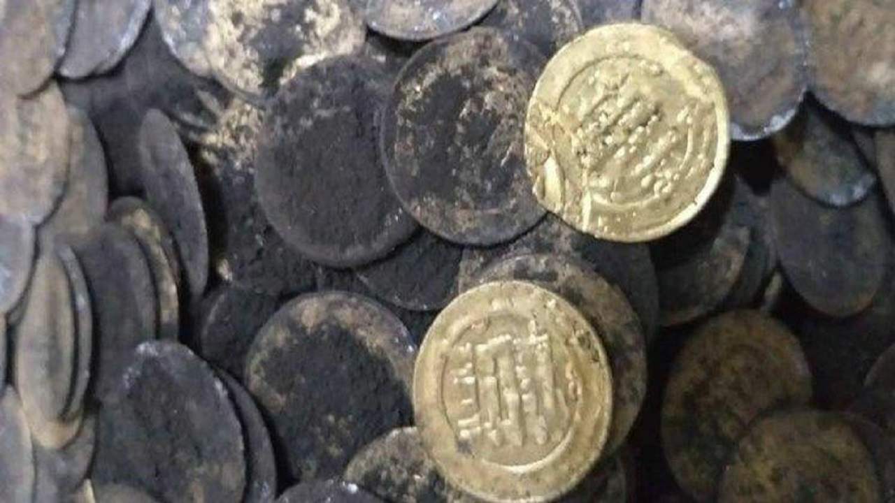 پیدا شدن سکه‌های زیرخاکی در شهرری