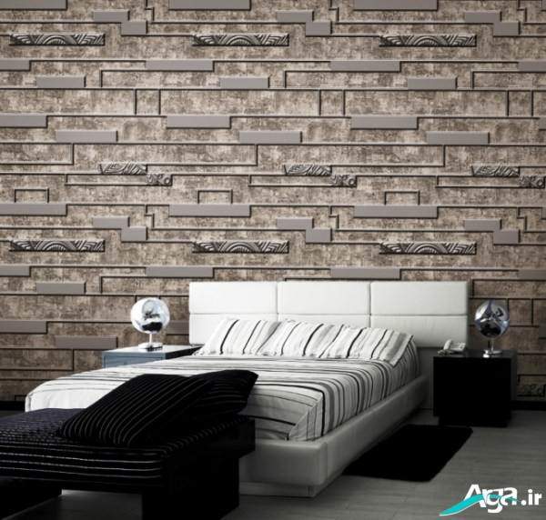 کاغذ دیواری سه بعدی اتاق خواب