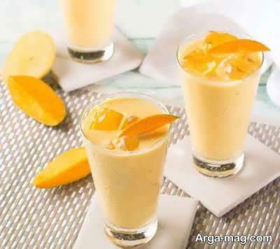 طرز تهیه شیک سیب و پرتغال