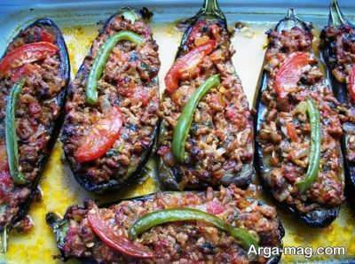 طرز تهیه لونگی بادمجان 