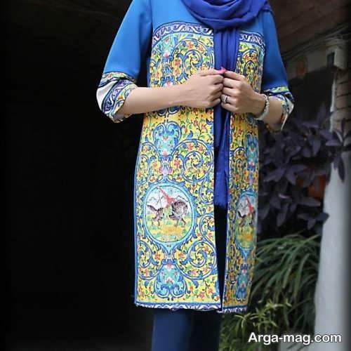 مدل مانتوی ایرانی جذاب