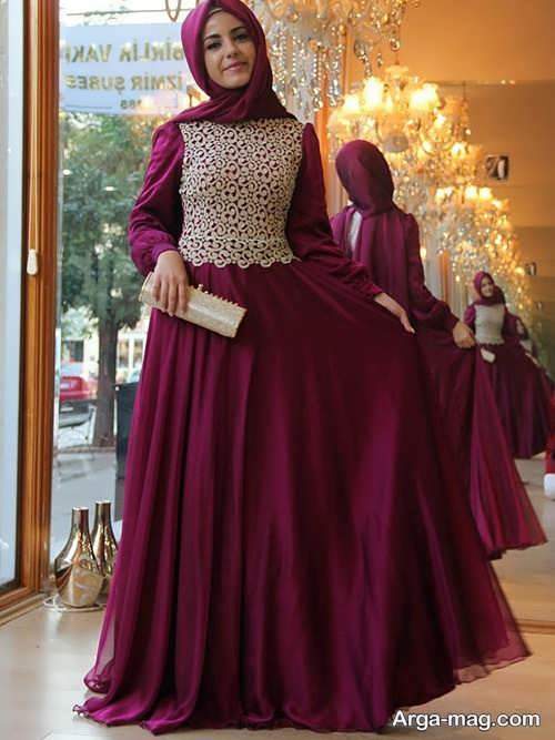 مدل جدید لباس مجلسی اسلامی 