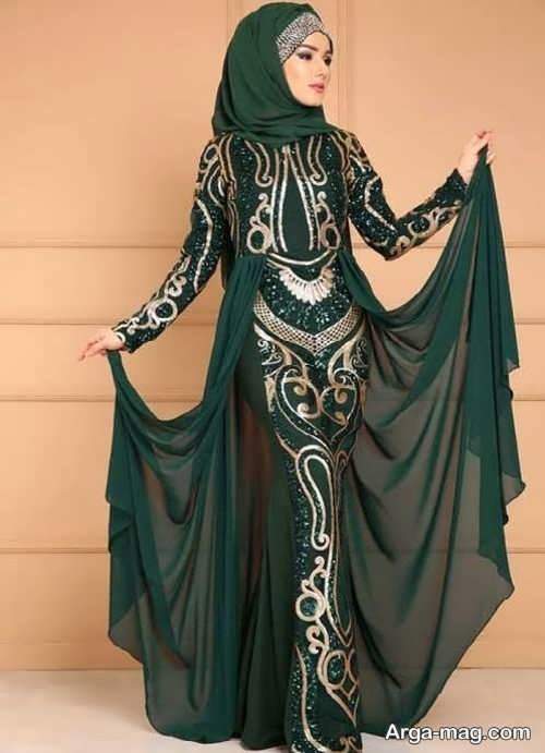 مدل به روز لباس مجلسی اسلامی 