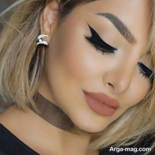 مدل ابرو هاشور زیبا