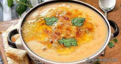 آموزش طرز تهیه سوپ پوره سیب زمینی