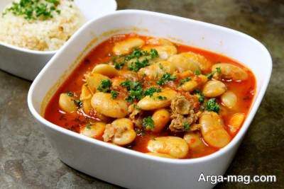 طرز تهیه خوراک لوبیا