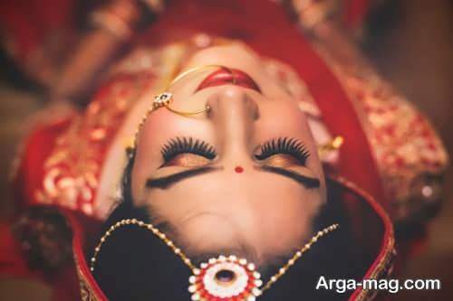آرایش چشم هندی جدید و زیبا زنانه و دخترانه