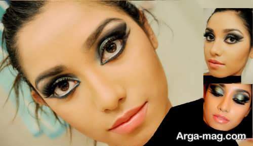 مدل آرایش هندی چشم جدید و جذاب