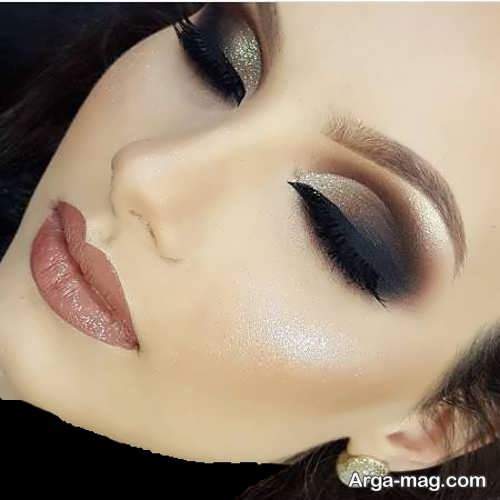 مدل آرایش شیک چشم