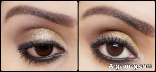 مدل آرایش چشم دخترانه