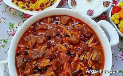 طرز تهیه خورش زرشک غذایی عالی برای سفره های ایرانی