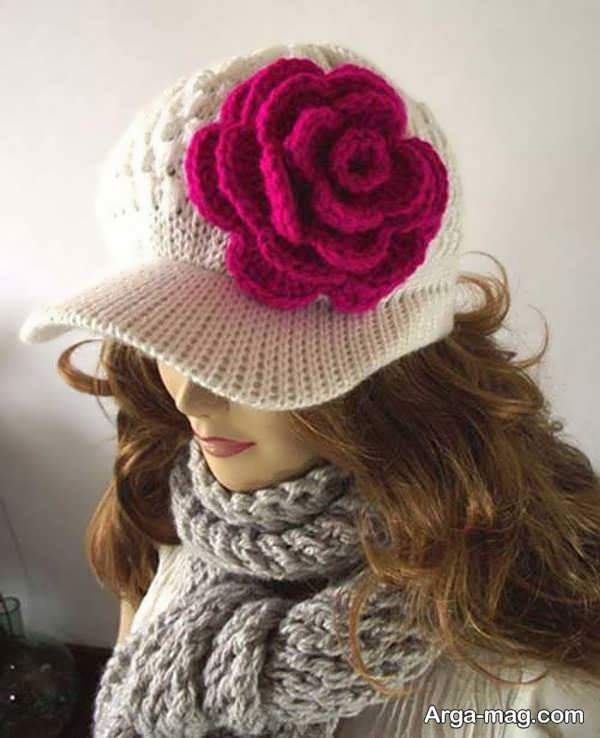 مدل کلاه بافت برای دختران