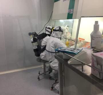 اولین تصاویر از مراحل تولید واکسن ایرانی کرونا