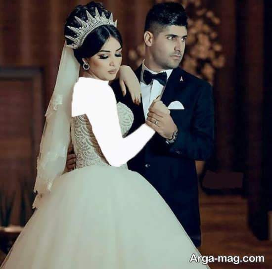 ژست های عروس و داماد در آتلیه عکاسی 