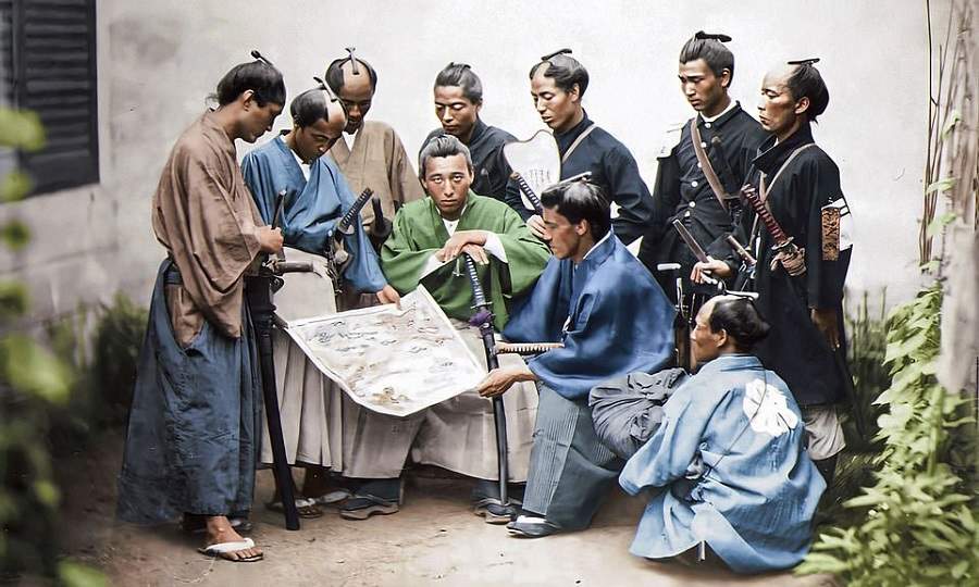 200 سال تاریخ خاور دور به روایت تصویر؛ عکس هایی رنگی از سامورایی های ژاپنی