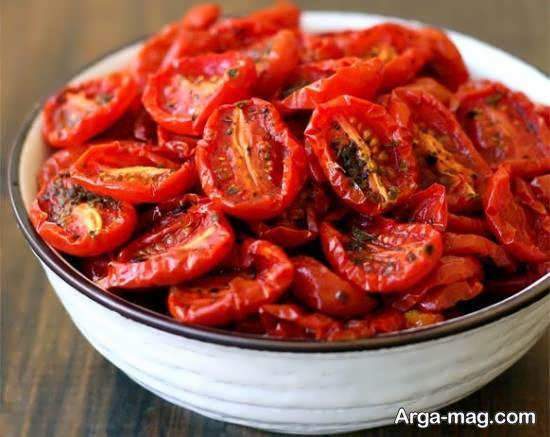 آموزش شیوه ی آسان و راحت خشکاندن گوجه فرنگی