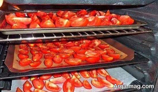 آموزش خشک کردن گوجه فرنگی با استفاده از 4 روش