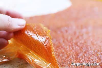 دستور تهیه لواشک نارنگی