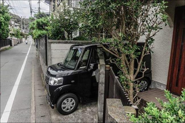 جای دنج برای پارک خودرو + عکس