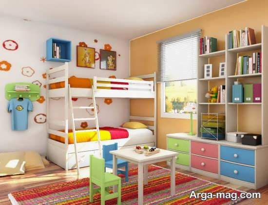 تزیین زیبای اتاق کودک