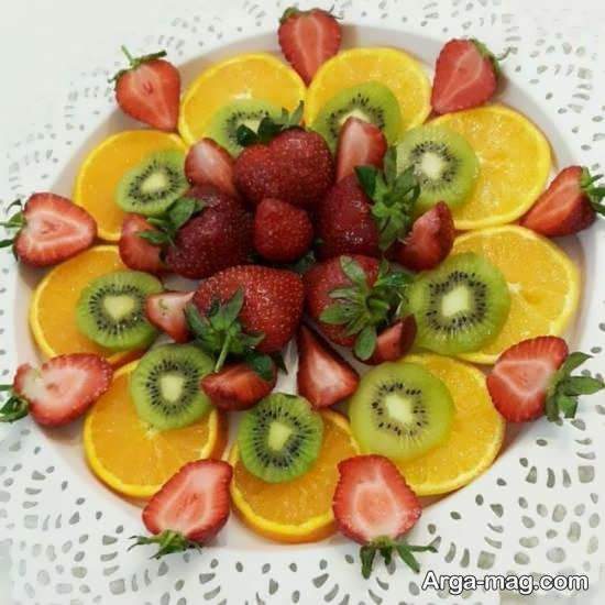 طراحی و زیباسازی بشقاب میوه برای مهمانی