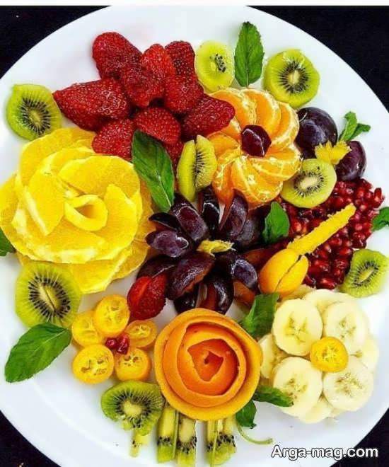 گالری زیبایی از تزیینات بشقاب میوه برای تمامی سلیقه ها